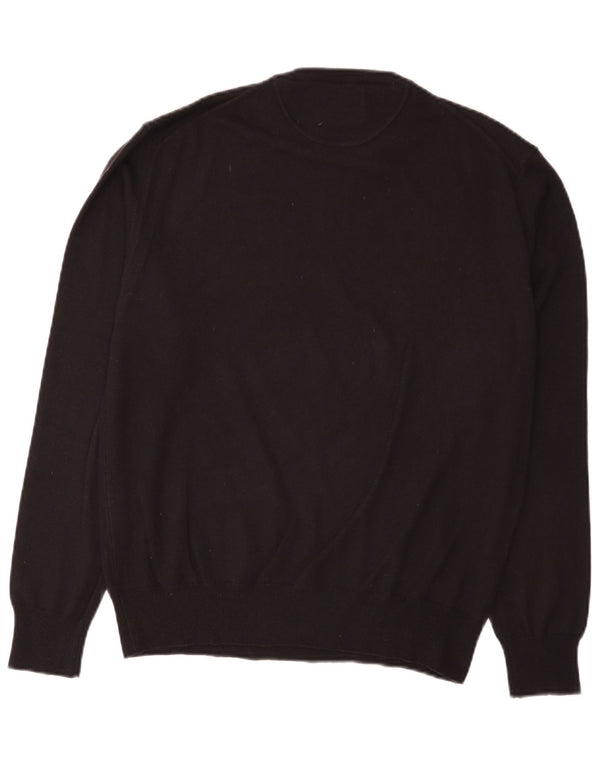 La Martina Herre Buenos Aires Crew Neck Jumper Sweater Medium Navy Blue