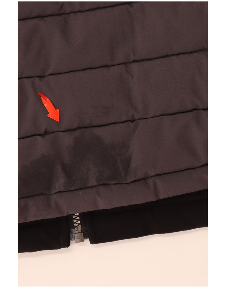 NAUTICA Herre vendbar polstret jakke UK 40 Stor sort polyester