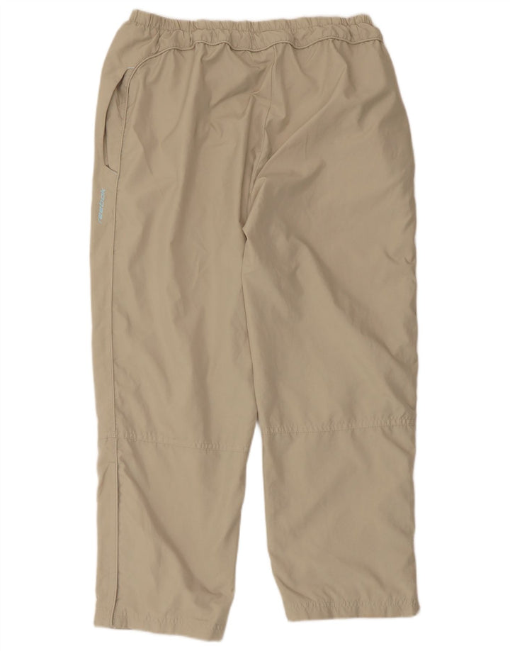 Reebok Træningsdragtsbukser til kvinder UK 18 XL Beige Polyester