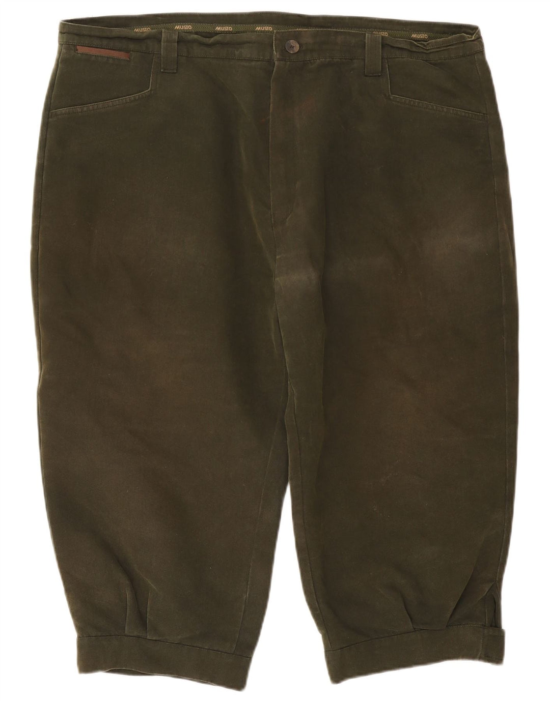 MUSTO Bermuda Shorts til mænd W44 2XL Khaki