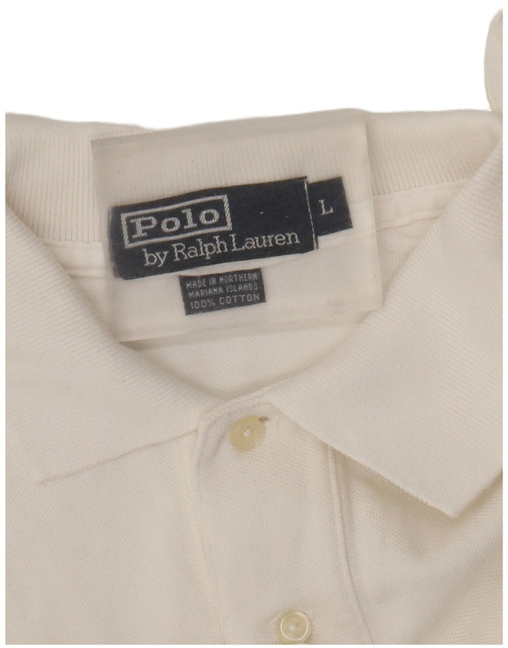 Polo Ralph Lauren herreskjorte stor hvid bomuld