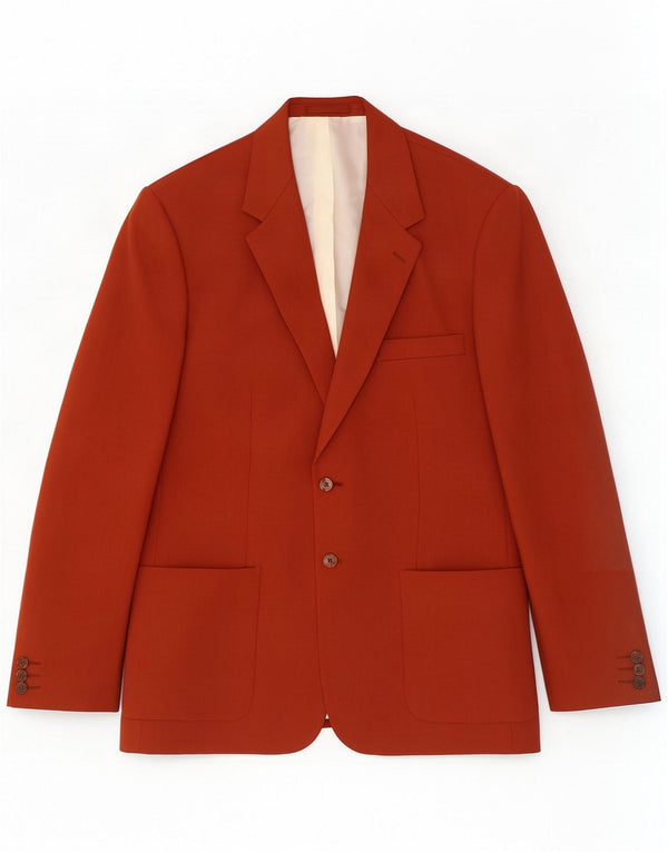Wellington Herre 2-knaps blazerjakke UK 48 4XL Brun Polyester