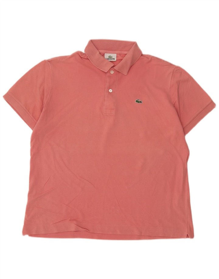 Lacoste herre poloskjorte str. 5 Large Pink Bomuld