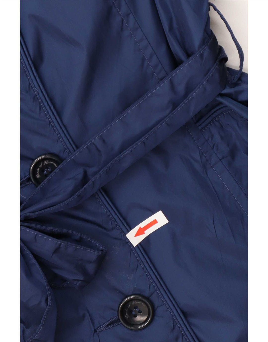 Conte of Florence Trench Coat til kvinder IT 42 Mellem marineblå polyamid