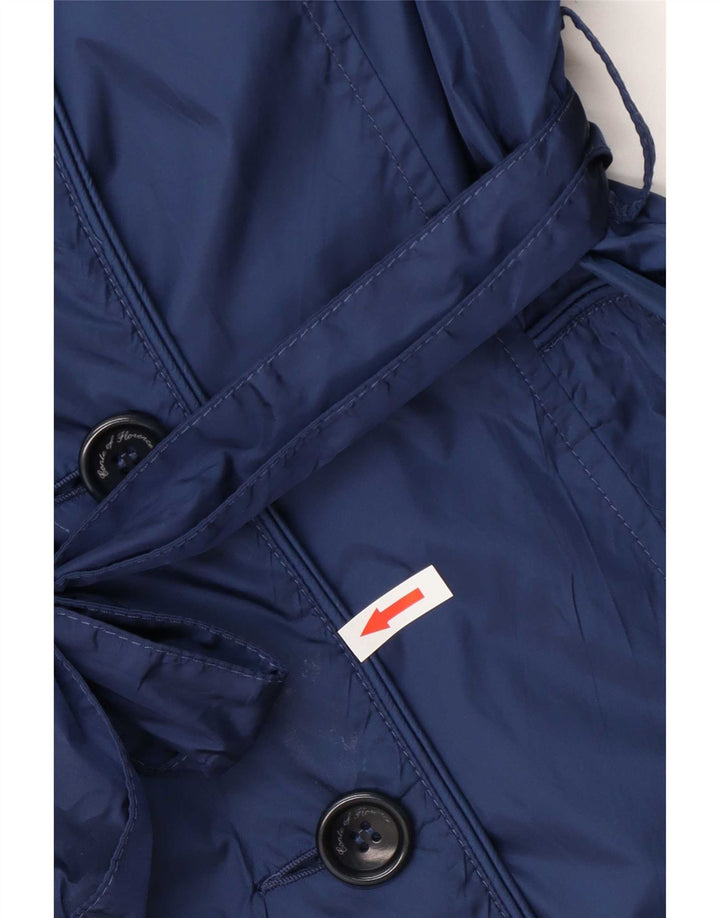 Conte of Florence Trench Coat til kvinder IT 42 Mellem marineblå polyamid