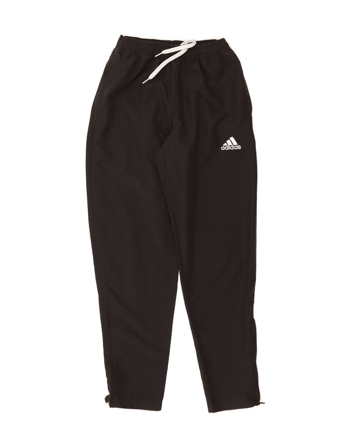 ADIDAS Mens Aeroready Tracksuit Trousers Small Black Polyester Vintage Adidas and Second-Hand Adidas from Messina Hembry 