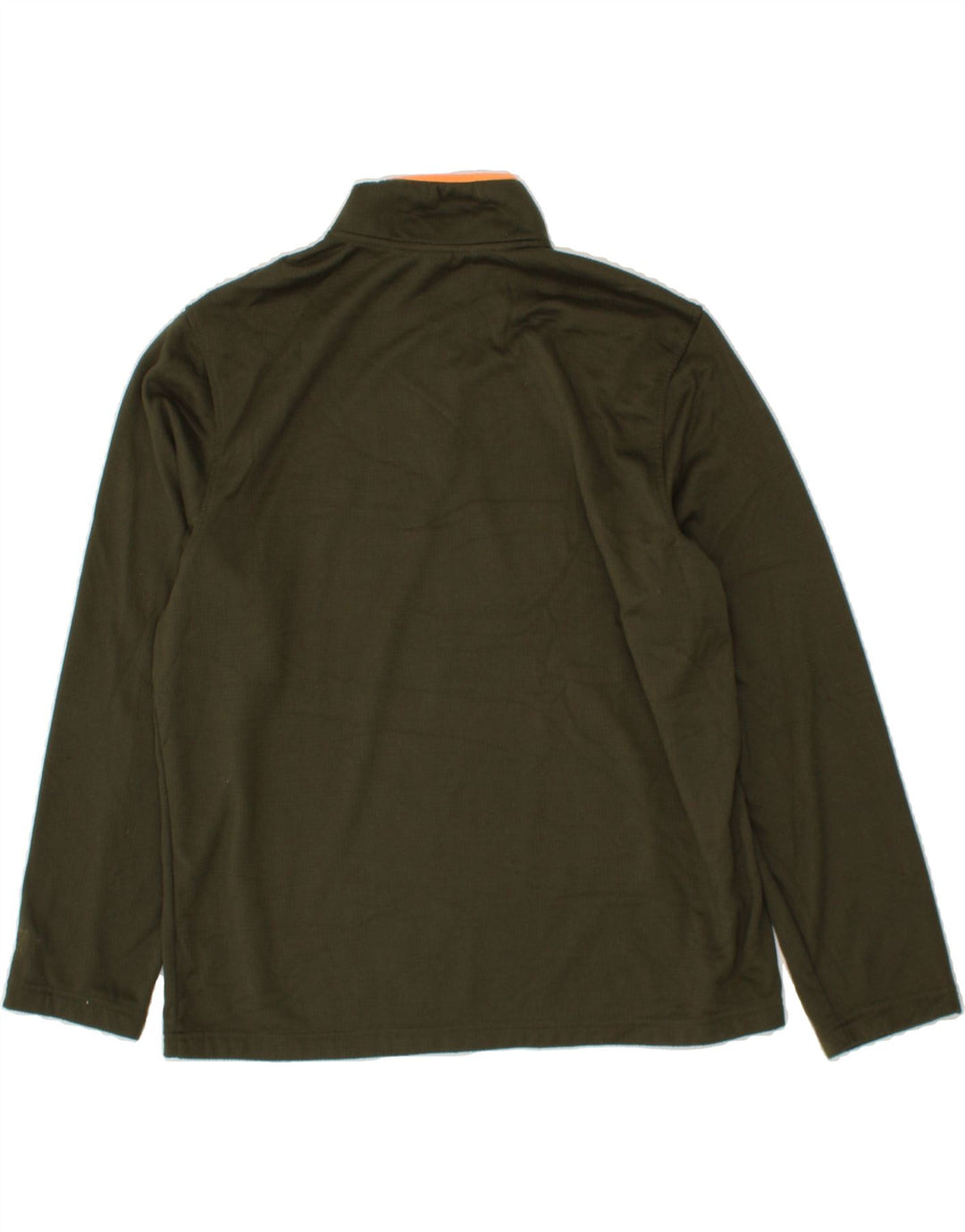 STARTER Mens Zip Neck Pullover Tracksuit Top UK 42/44 Large Green Vintage Starter and Second-Hand Starter from Messina Hembry 