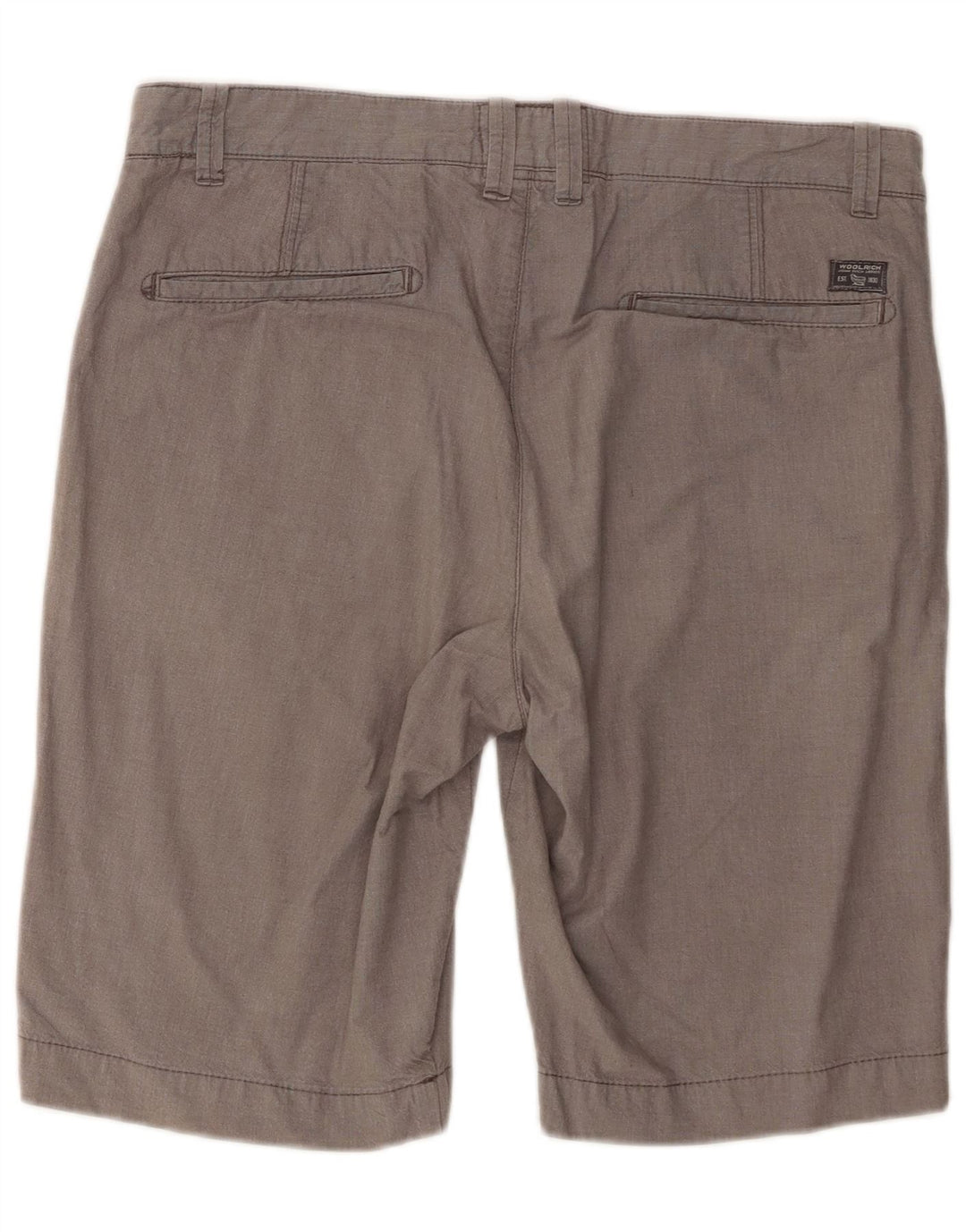 Woolrich Chino Shorts til mænd W36 Large Grå Bomuld