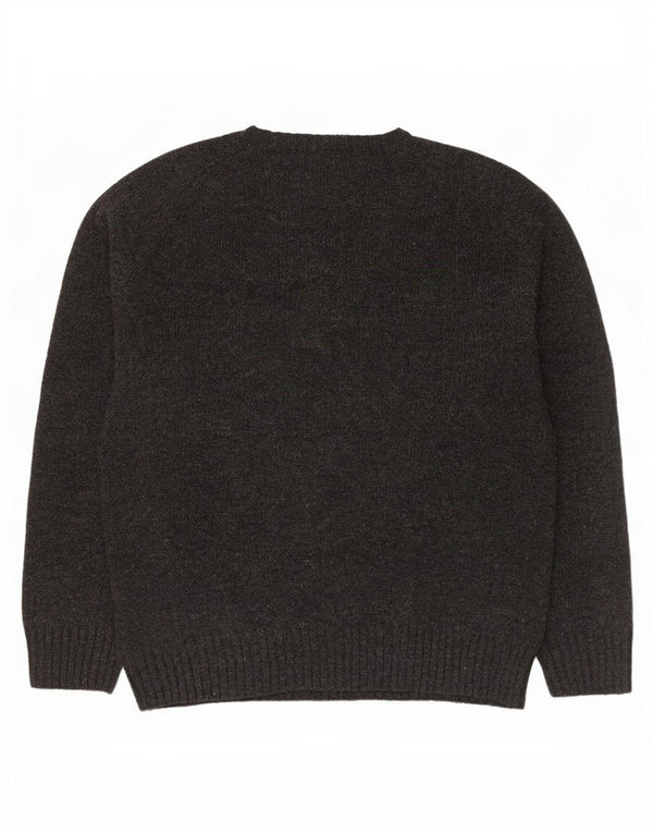 Kappa herre rund hals sweater stor grå uld