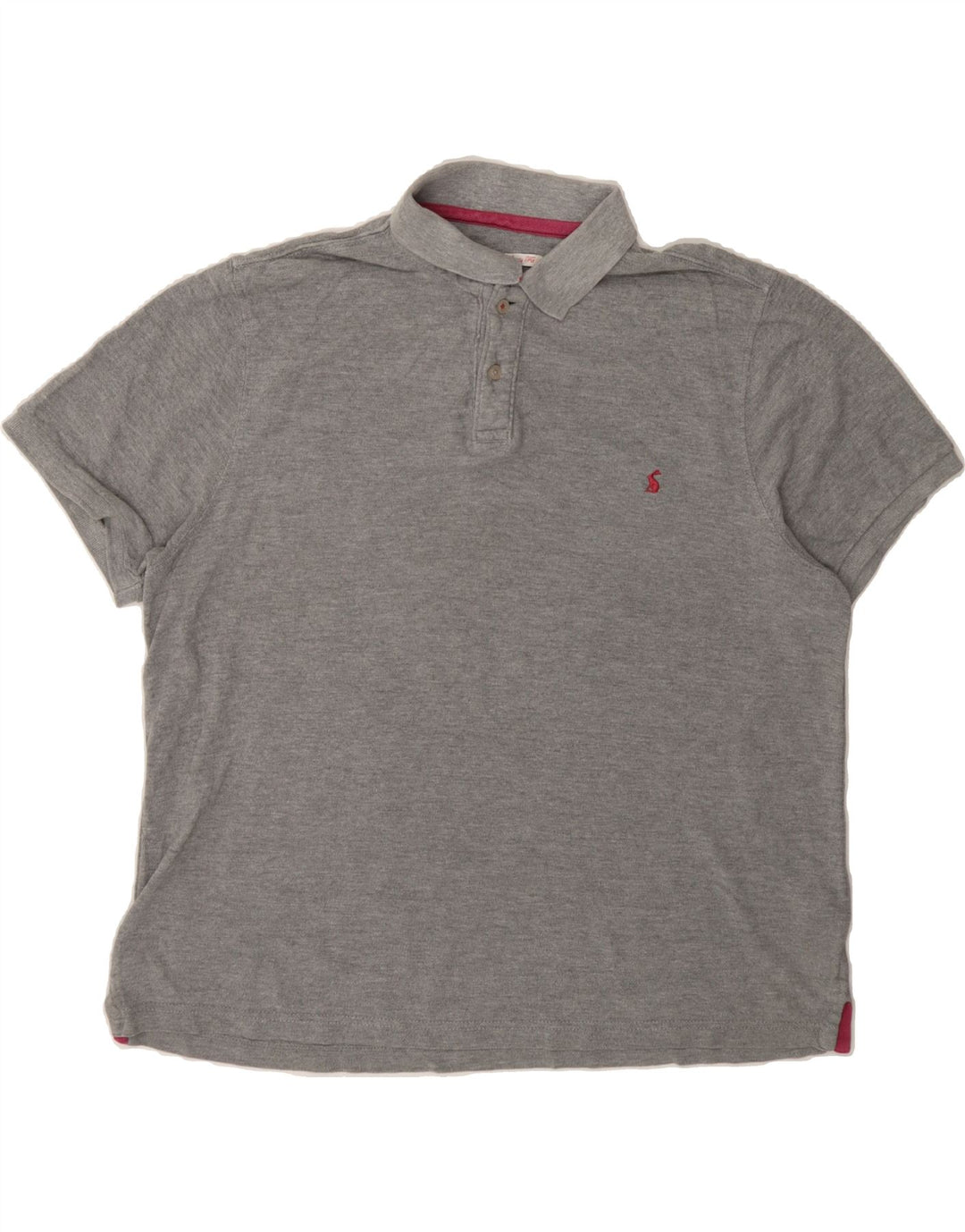 JOULES Mens Polo Shirt XL Grey Cotton Vintage Joules and Second-Hand Joules from Messina Hembry 