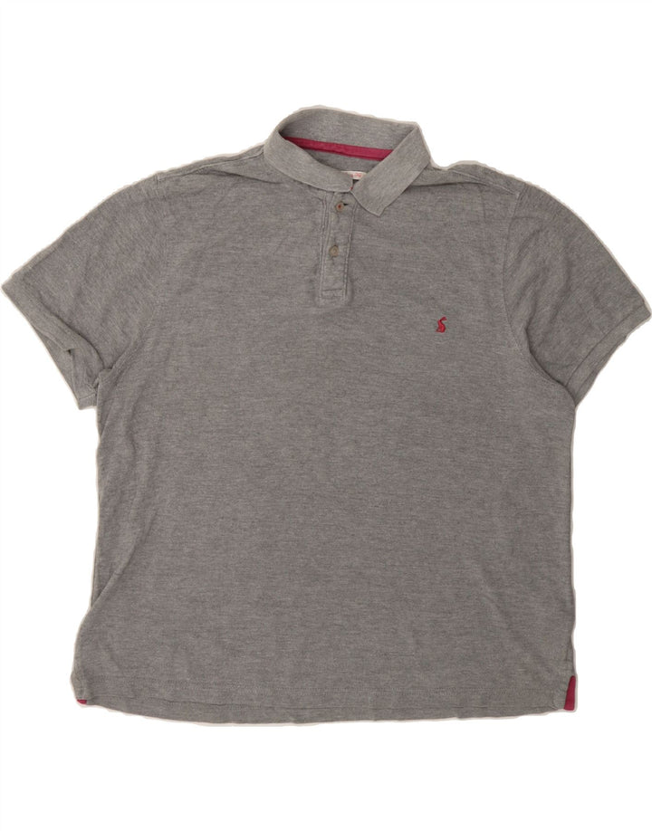 JOULES Mens Polo Shirt XL Grey Cotton Vintage Joules and Second-Hand Joules from Messina Hembry 