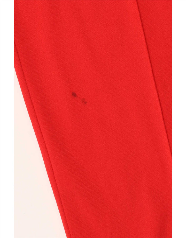 Champion Womens træningsdragt Bukser UK 8 Small Red Polyester