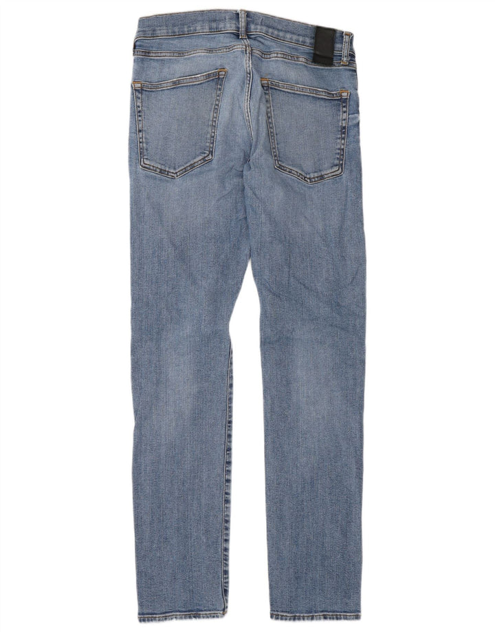 Zara Herre Slim Jeans EU 42 Large W32 L30 Blå