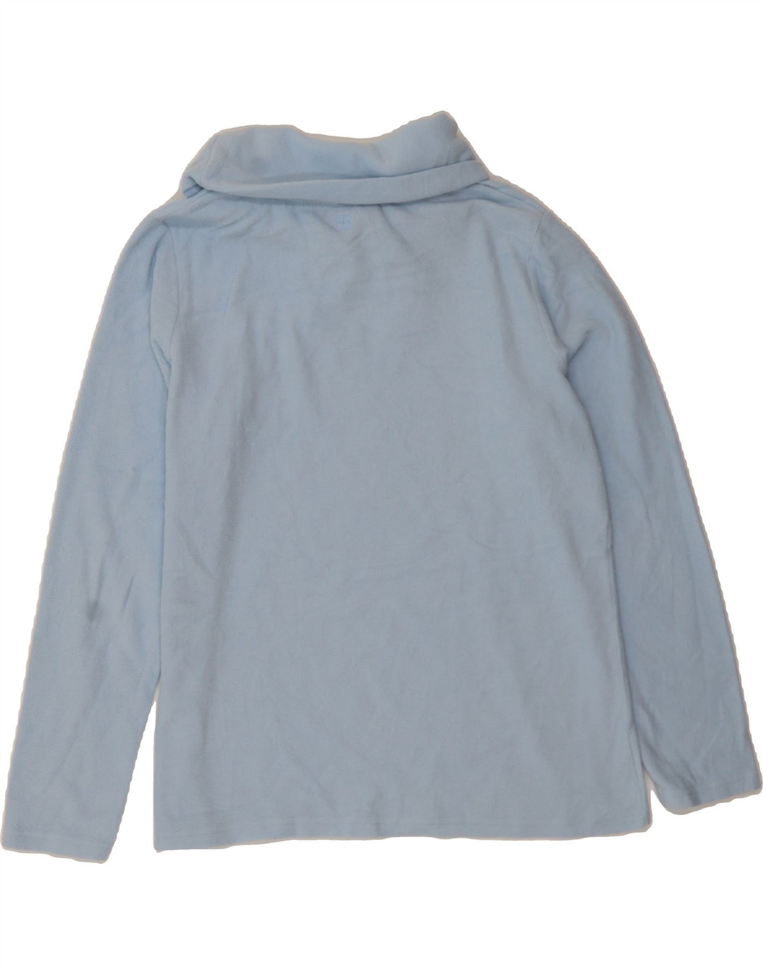 MOUNTAIN WAREHOUSE Womens Roll Neck Fleece Jumper UK 16 Large Blue Vintage Mountain Warehouse and Second-Hand Mountain Warehouse from Messina Hembry 