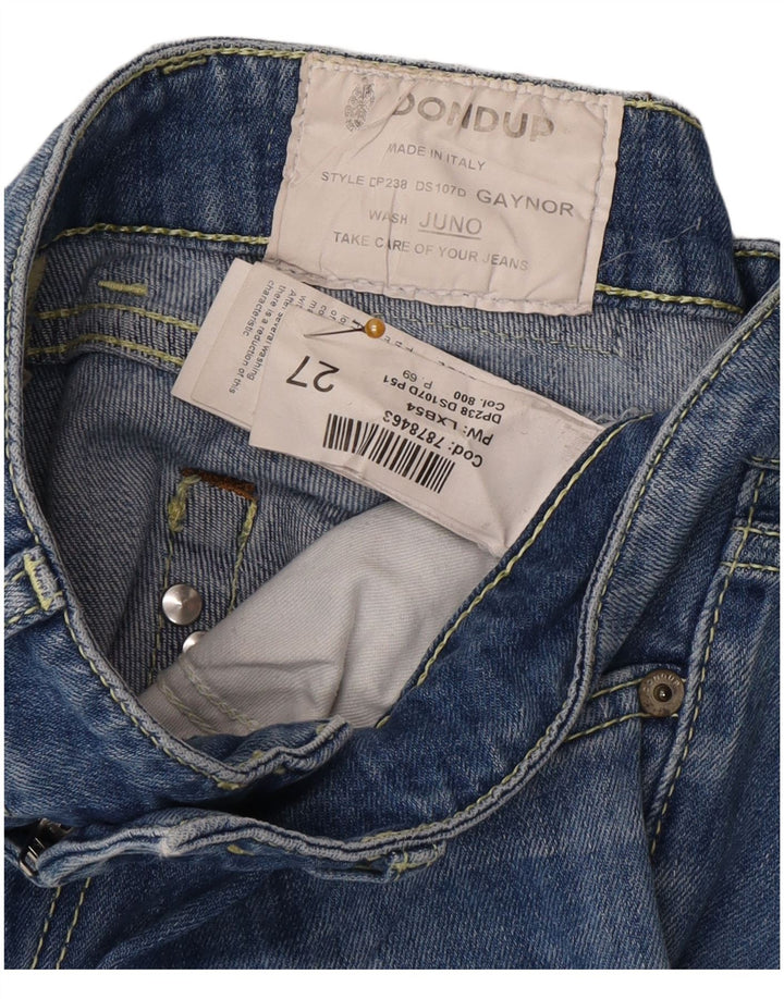 Dondup Dame Slim Jeans W27 L29 Blå Bomuld
