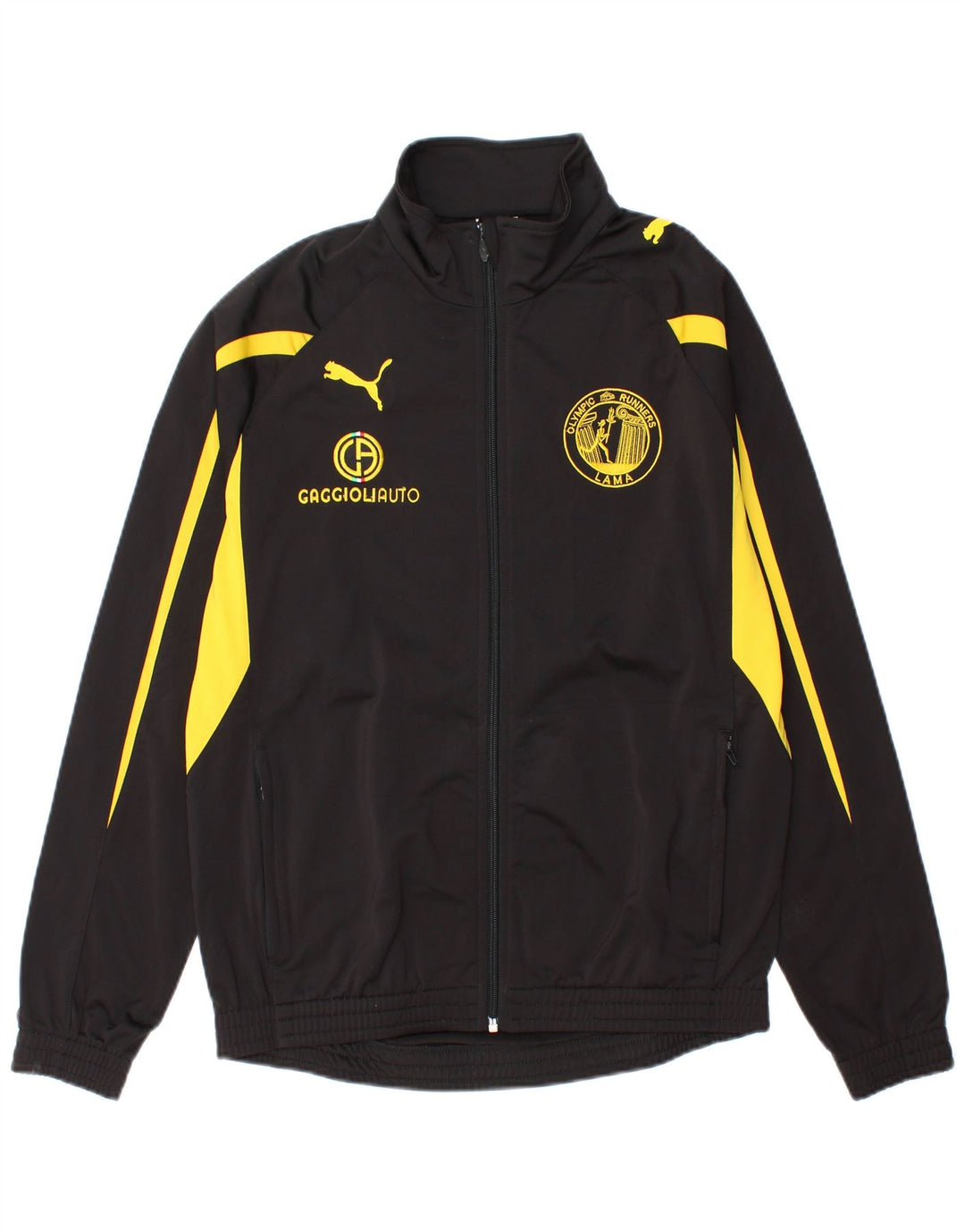 Puma Herre grafisk træningsdragt Topjakke Lille sort Colourblock Polyester