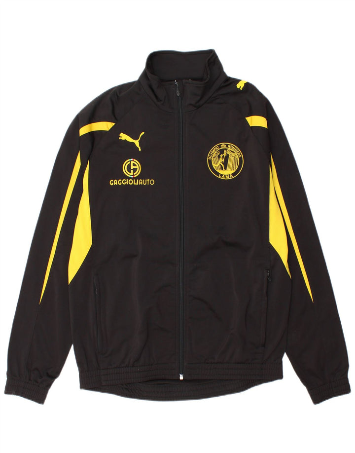 Puma Herre grafisk træningsdragt Topjakke Lille sort Colourblock Polyester