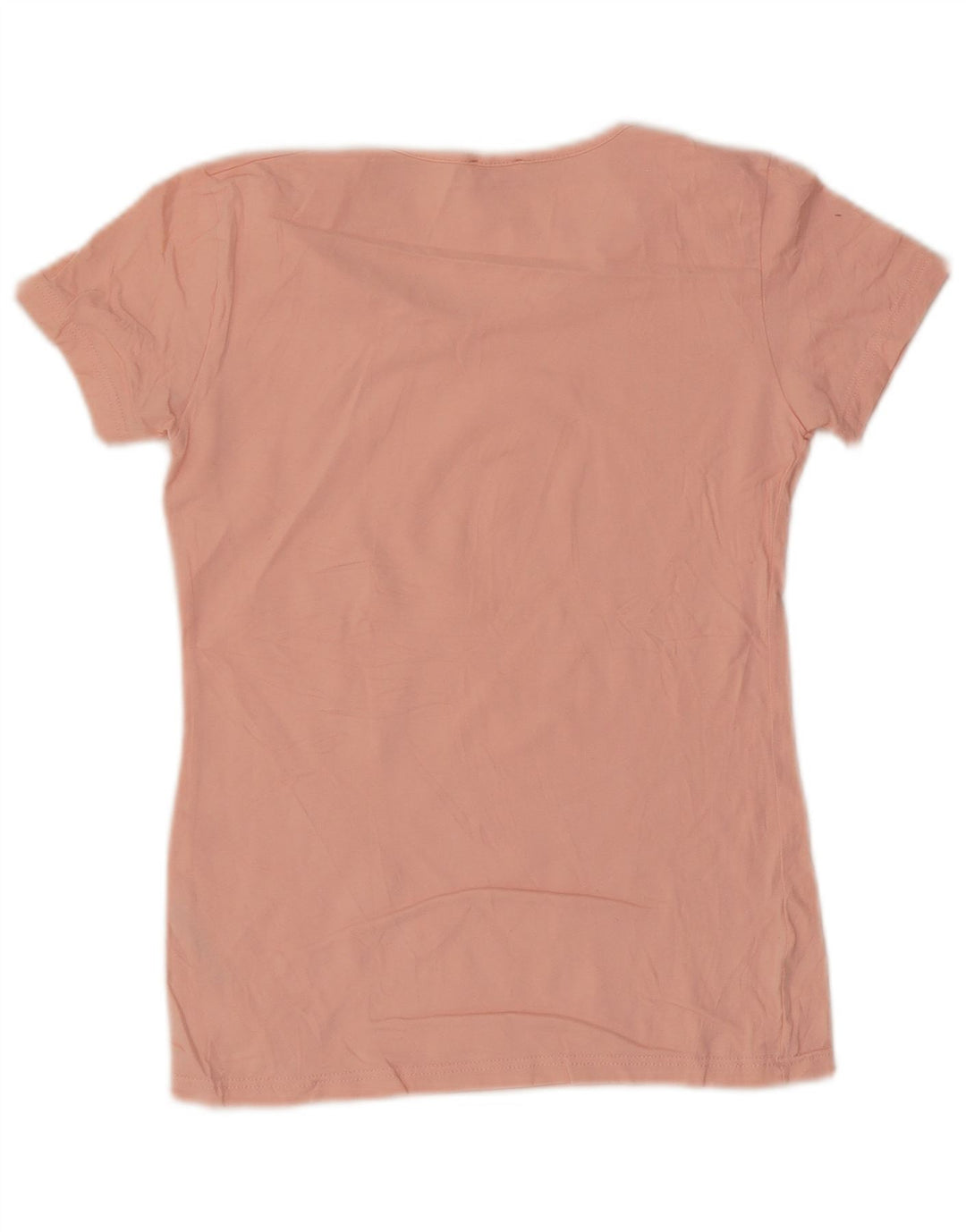 Kappa Dame T-Shirt Top UK 12 Medium Pink Bomuld