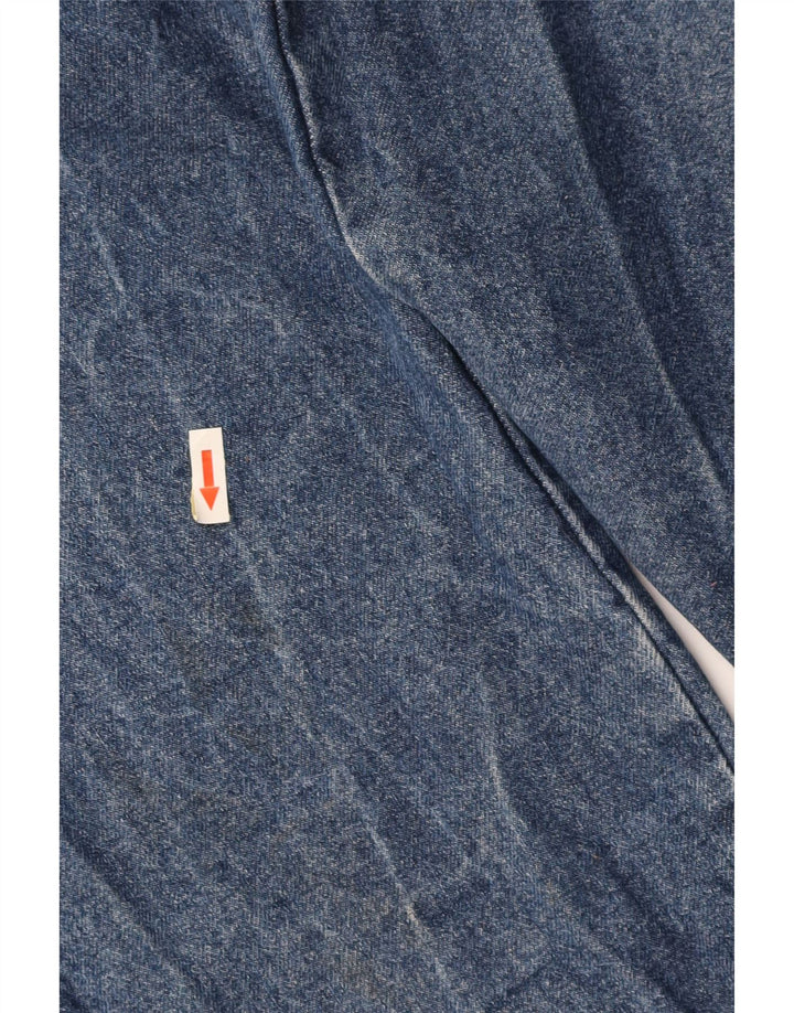 WRANGLER Straight jeans til mænd W38 L36 blå bomuld