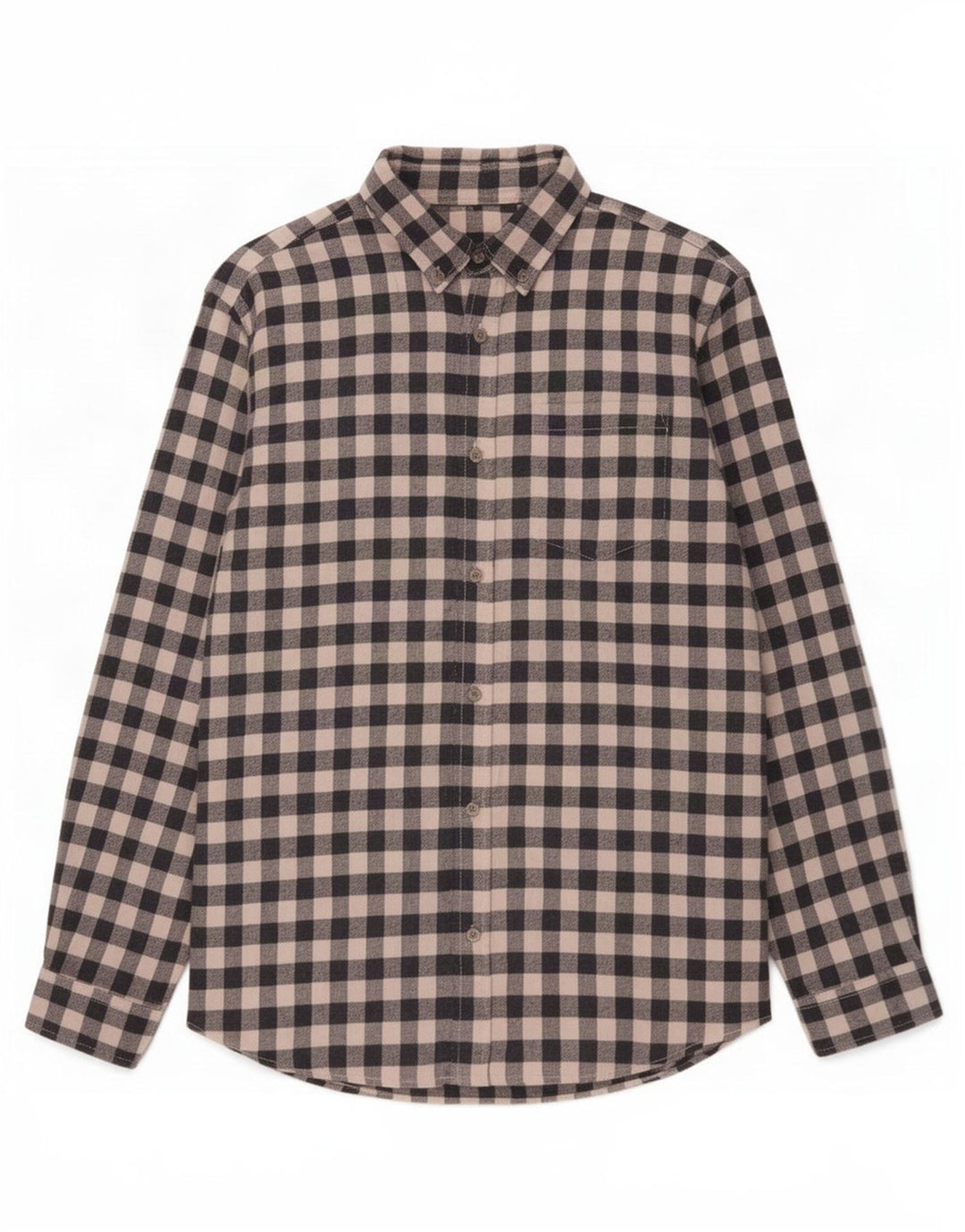 Jack & Jones Herre Flanelskjorte Medium Marineblå Gingham Bomuld