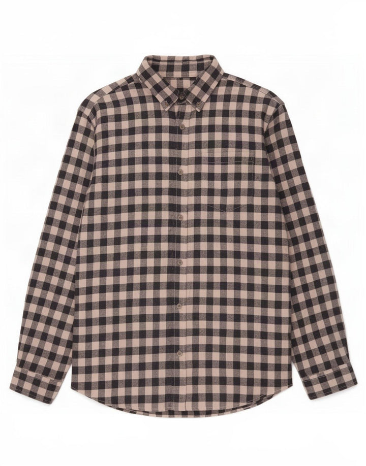 Jack & Jones Herre Flanelskjorte Medium Marineblå Gingham Bomuld