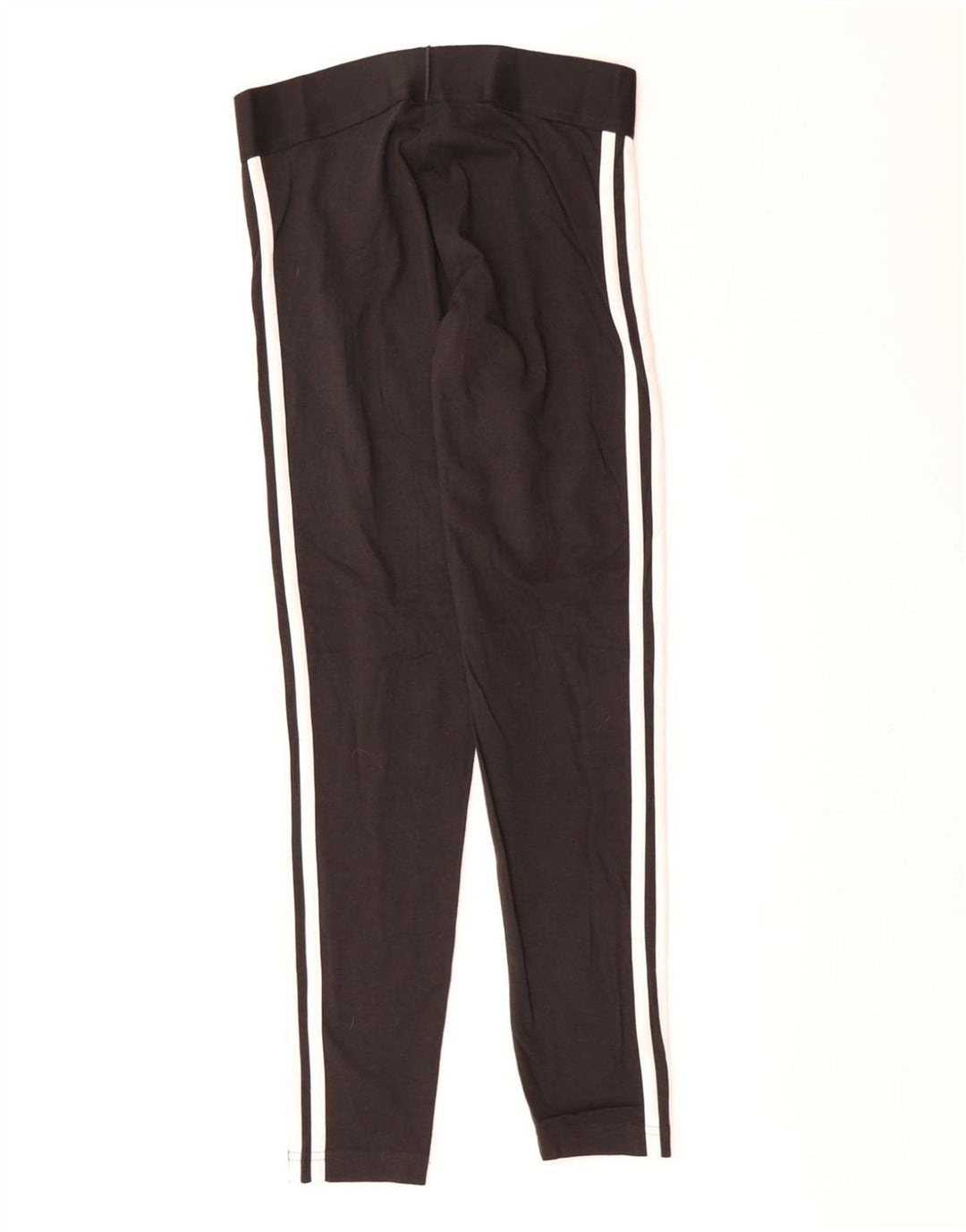 ADIDAS Dame Leggings UK 8/10 Small Black Bomuld