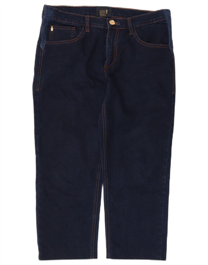 Just Cavalli Dame Capri Jeans W34 L22 Marineblå
