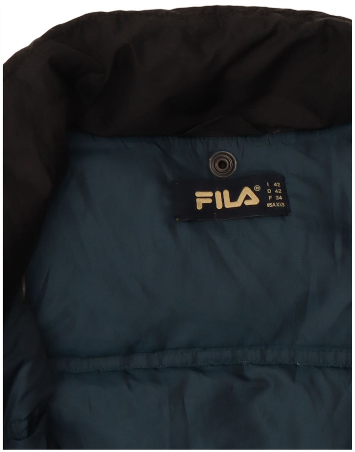 FILA Polstret Damejakke IT 42 Medium Sort Nylon
