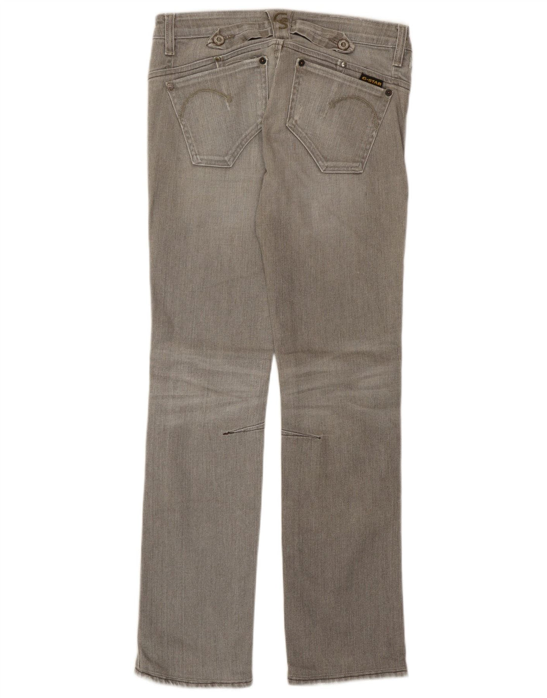 G-Star Dame Slim Jeans W26 L29 Grå Bomuld