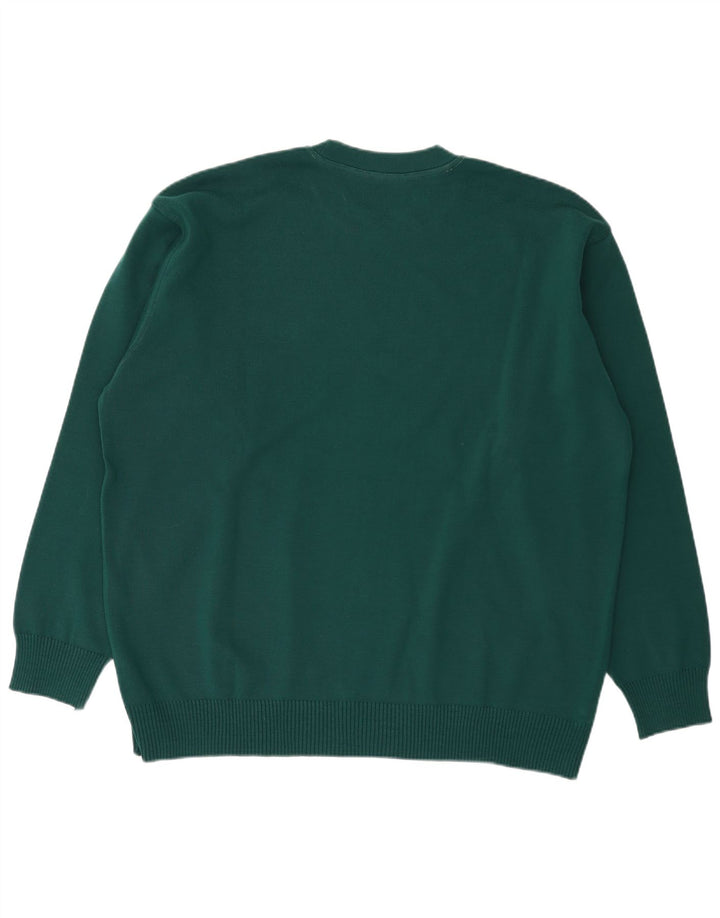 Paul & Shark Herre Crew Neck Jumper Sweater 3XL Grøn uld