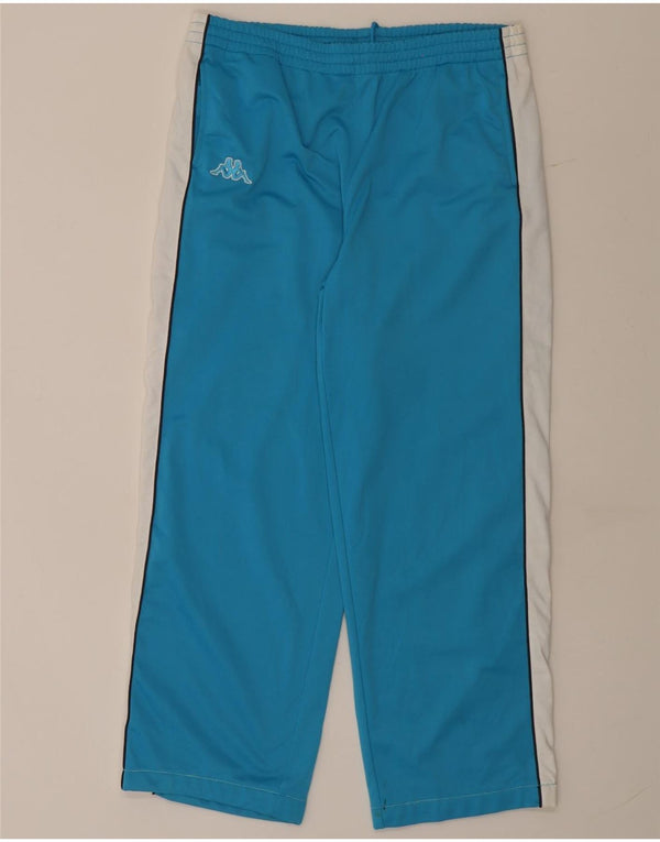 Kappa Herre træningsdragt Bukser Large Blue Colourblock Polyester