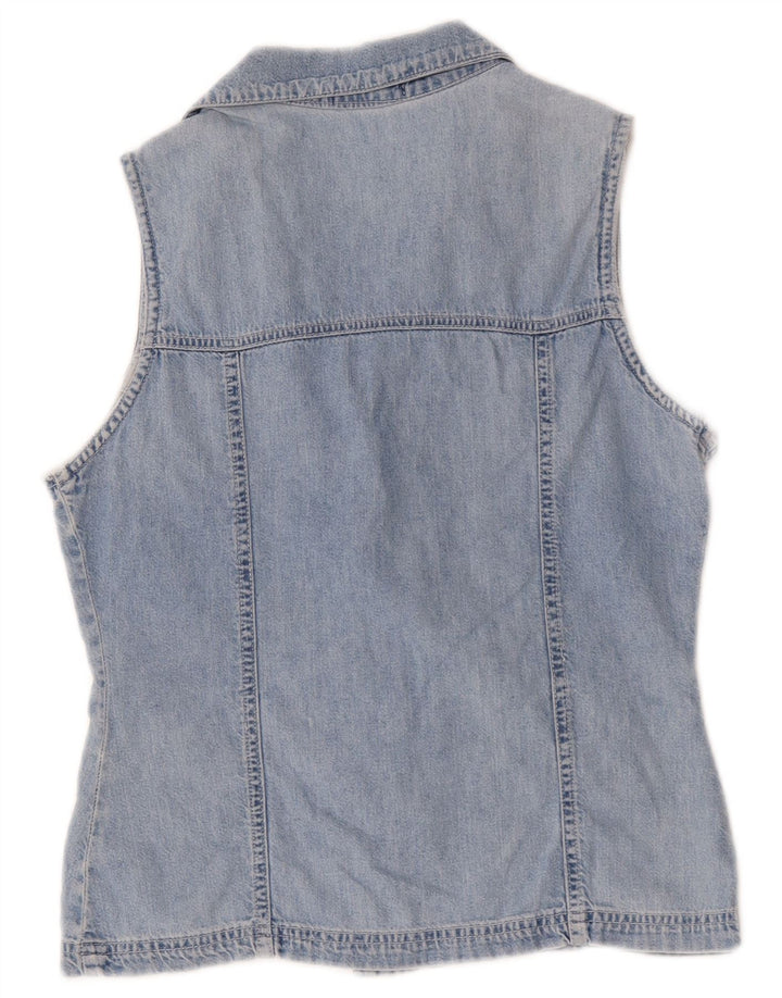 Swish Girls Denim Gilet 11-12 År Blå
