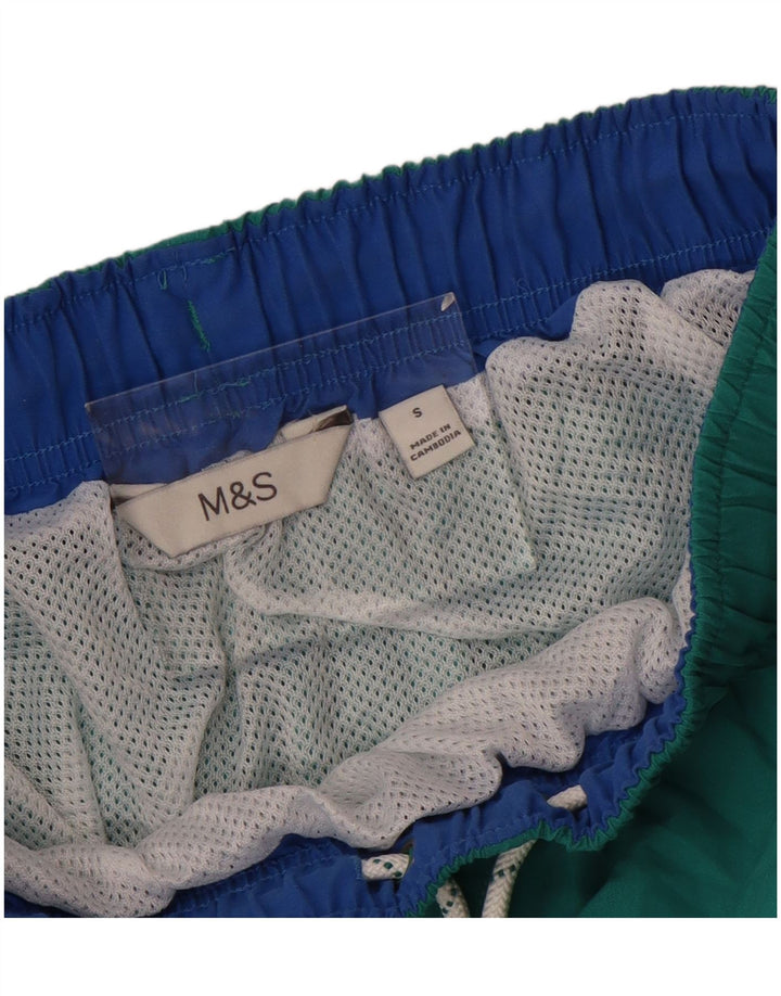 Marks & Spencer Badeshorts til mænd Small Green
