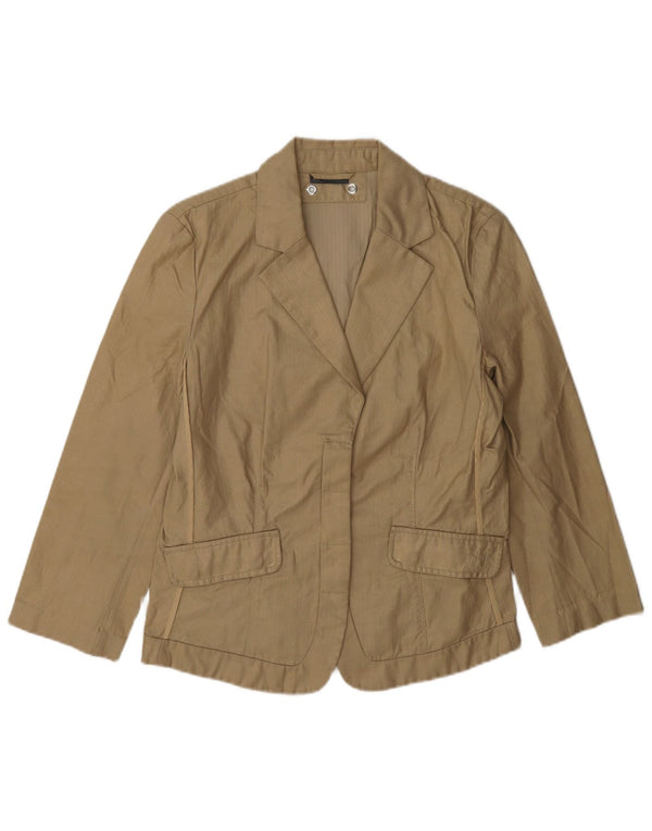 Armani Exchange Dame Blazer Jacket UK 14 Medium Brown