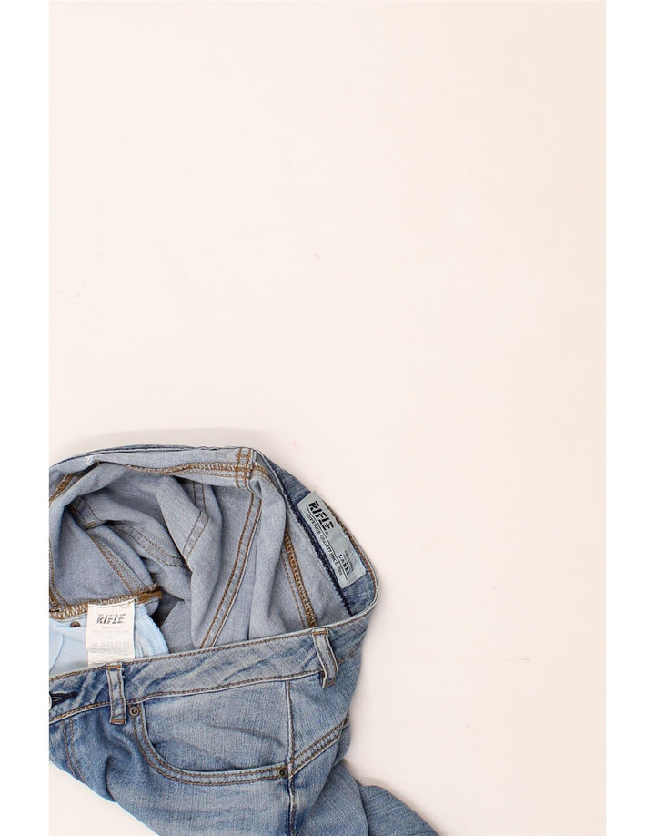 RIFLE Womens Skinny Jeans W31 L30 Blue Cotton Vintage Rifle and Second-Hand Rifle from Messina Hembry 