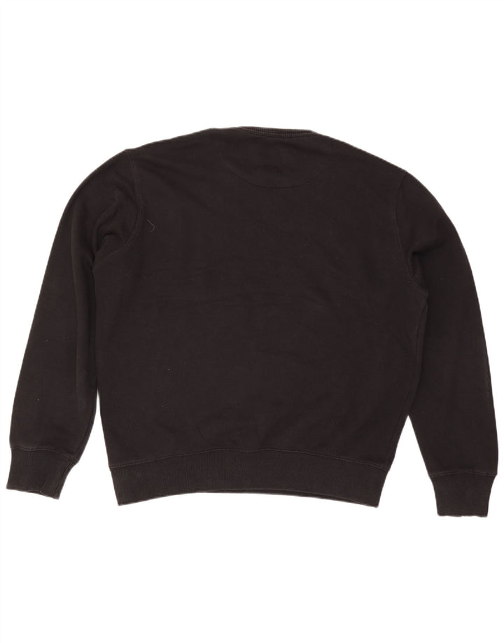FRANSK FORBINDELSE Herre Sweatshirt Jumper Stor Sort Bomuld