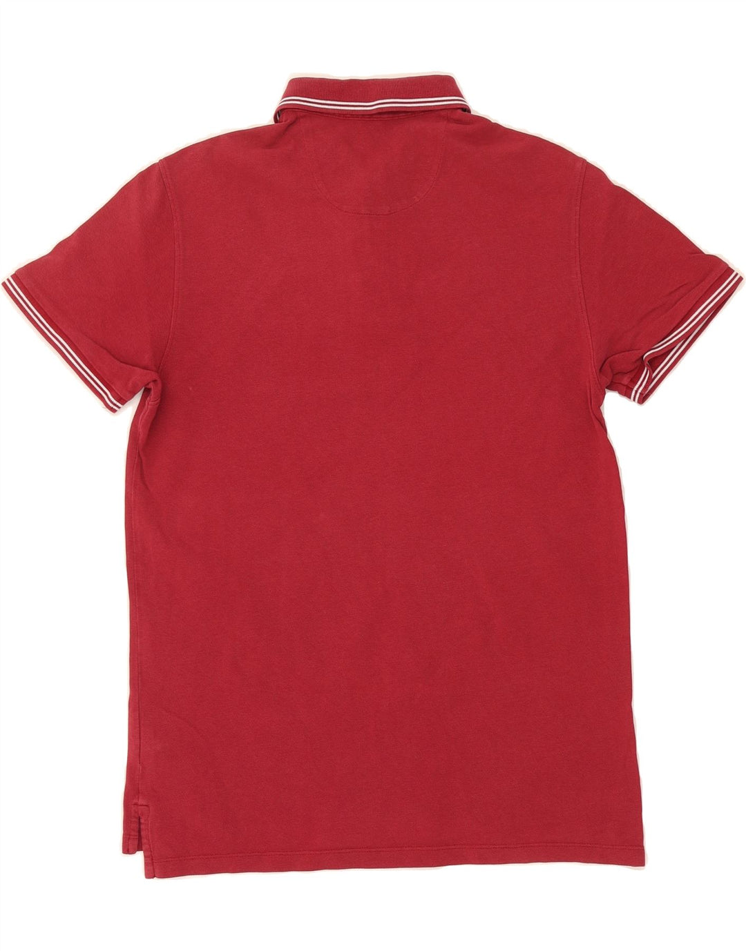LEE Mens Polo Shirt Large Red Cotton Vintage Lee and Second-Hand Lee from Messina Hembry 