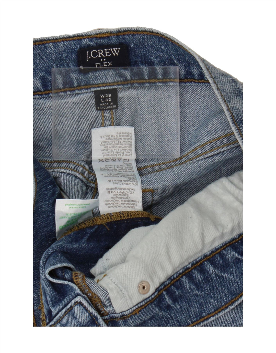 J. CREW Womens Flex Slim Cropped Jeans W29 L25 Blue Cotton Vintage J. Crew and Second-Hand J. Crew from Messina Hembry 