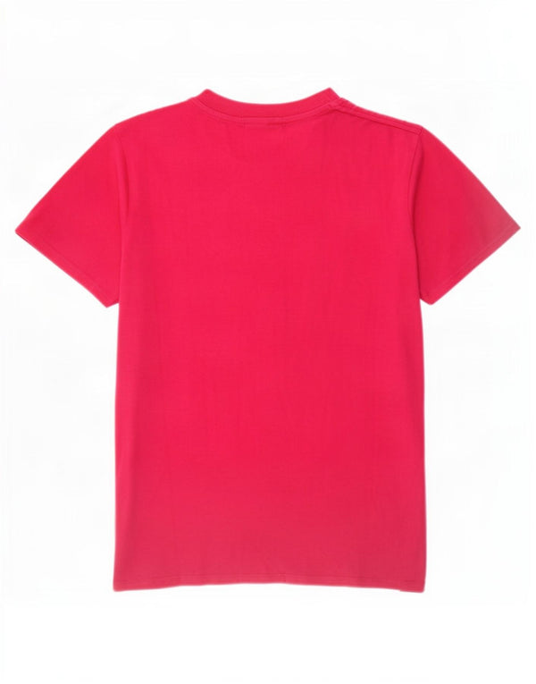 Converse grafisk t-shirt til mænd, medium pink bomuld