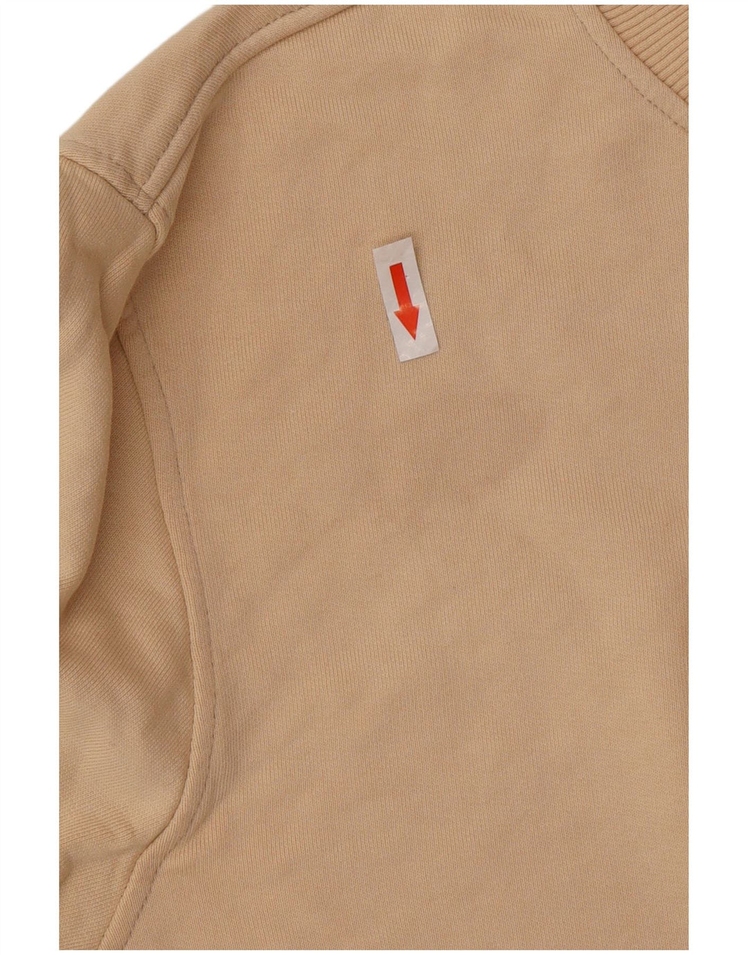 K-Way Herre Sweatshirt Jumper Stor Beige Bomuld