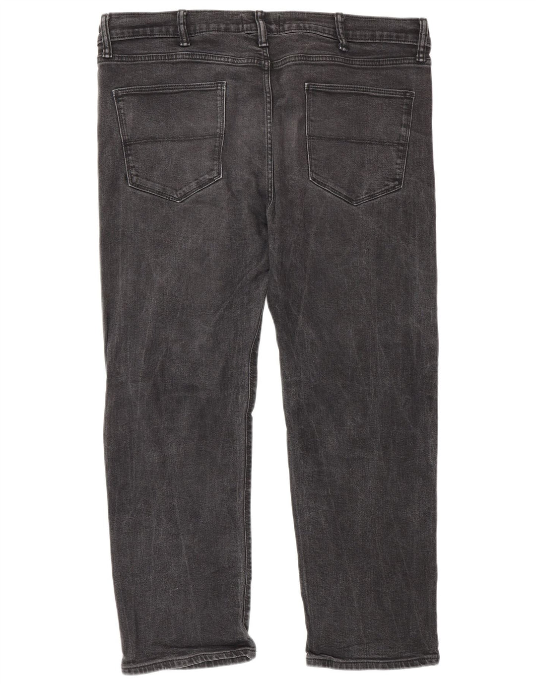 Marks & Spencer Straight Jeans til mænd W40 L29 Grå bomuld