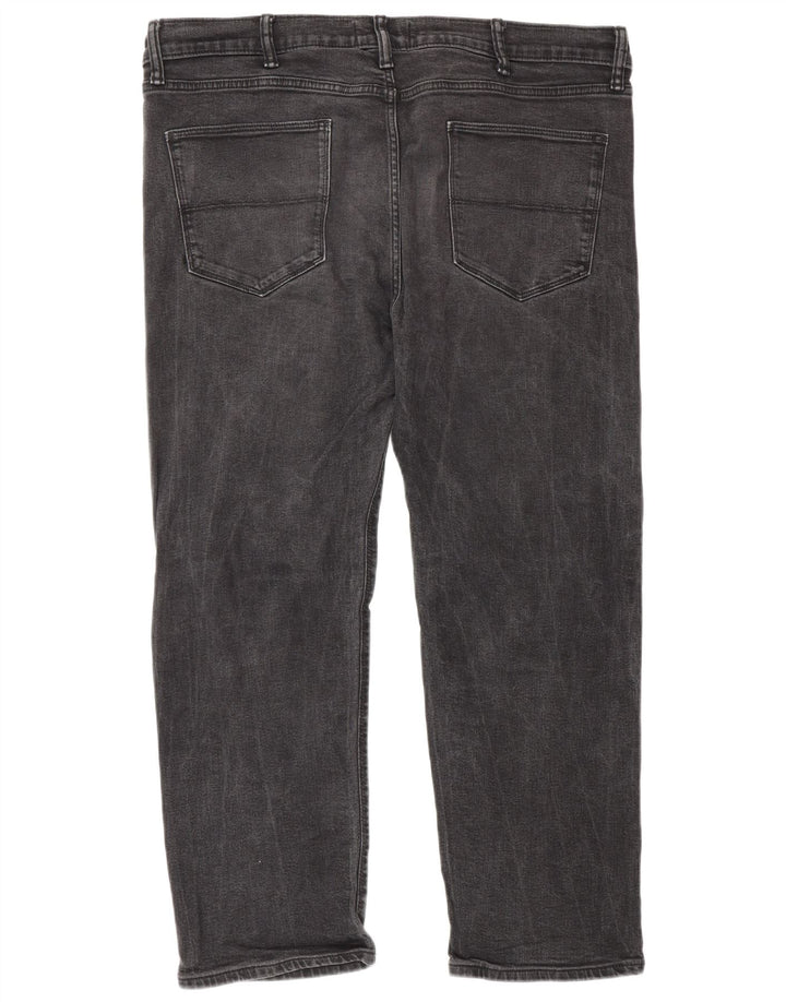 Marks & Spencer Straight Jeans til mænd W40 L29 Grå bomuld