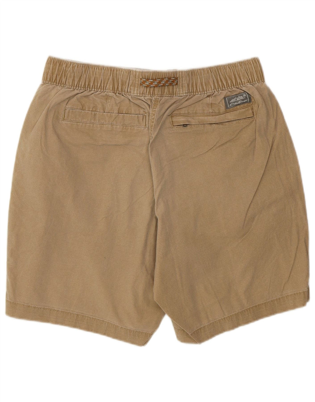 Eddie Bauer Herre Chino Shorts Medium W30 Beige Bomuld