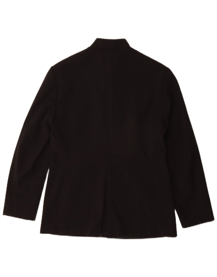 Superior Dame Blazer Jakke IT 44 Medium Sort Polyamid