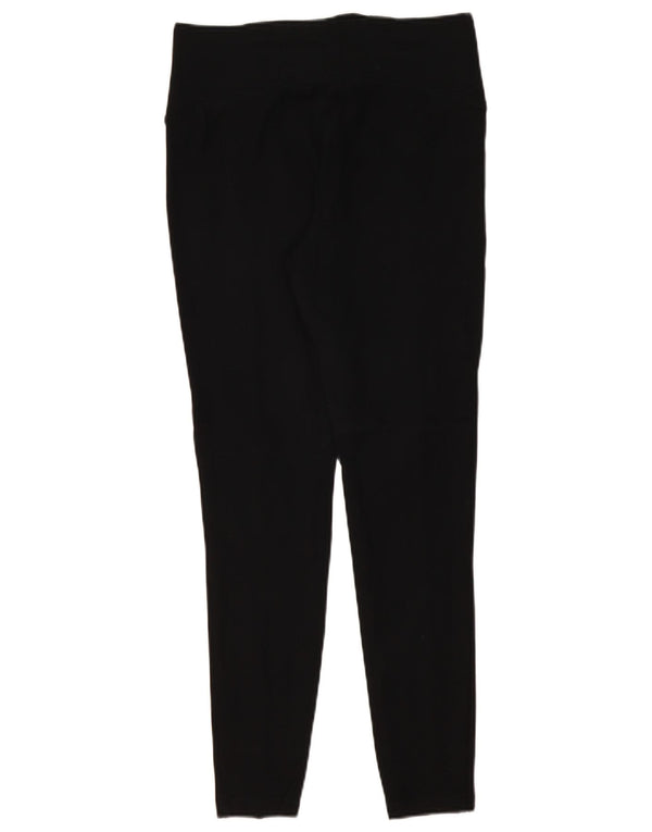 Marks & Spencer Womens Leggings UK 12 Medium Black Viscose