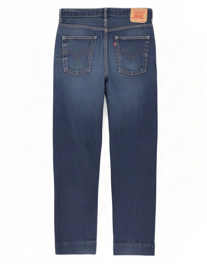 Levi's Herre 582 Straight Jeans W38 L34 Blå Bomuld
