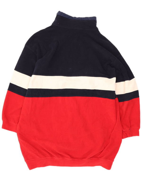 Chervo Herre 3/4-ærmet Fleece Jumper IT 54 XL Rød Colourblock Sports