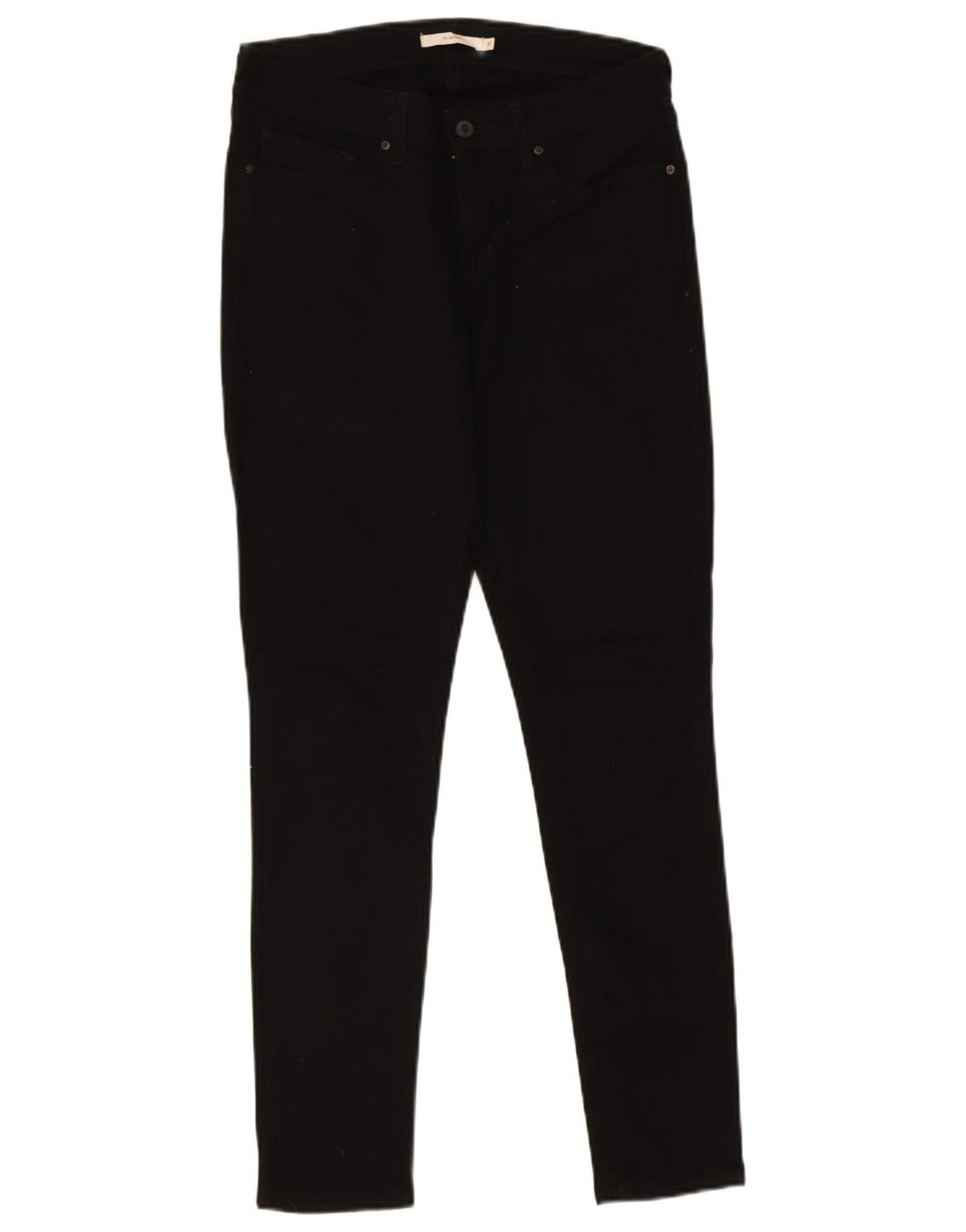 Levi's Dame 711 Skinny Jeans W31 L29 Sort Bomuld