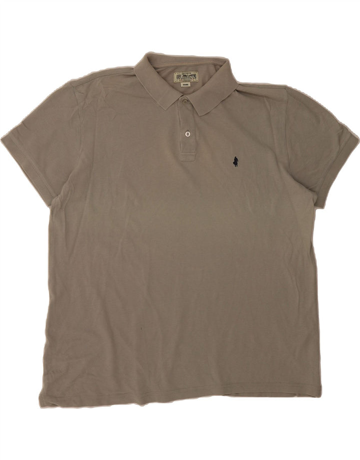 MARLBORO CLASSICS Womens Polo Shirt UK 20 2XL Grey Cotton Vintage Marlboro Classics and Second-Hand Marlboro Classics from Messina Hembry 