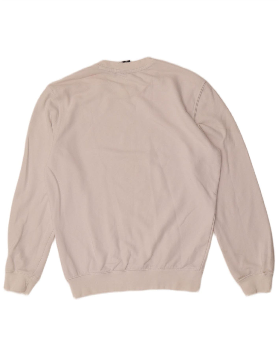 Champion Herre Sweatshirt Jumper Lille Hvid Bomuld